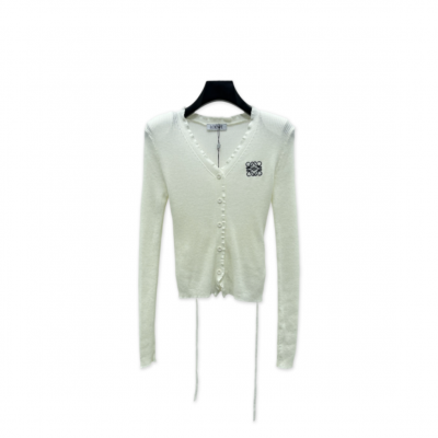 LOEWE ANAGRAM LONG-SLEEVED CARDIGAN